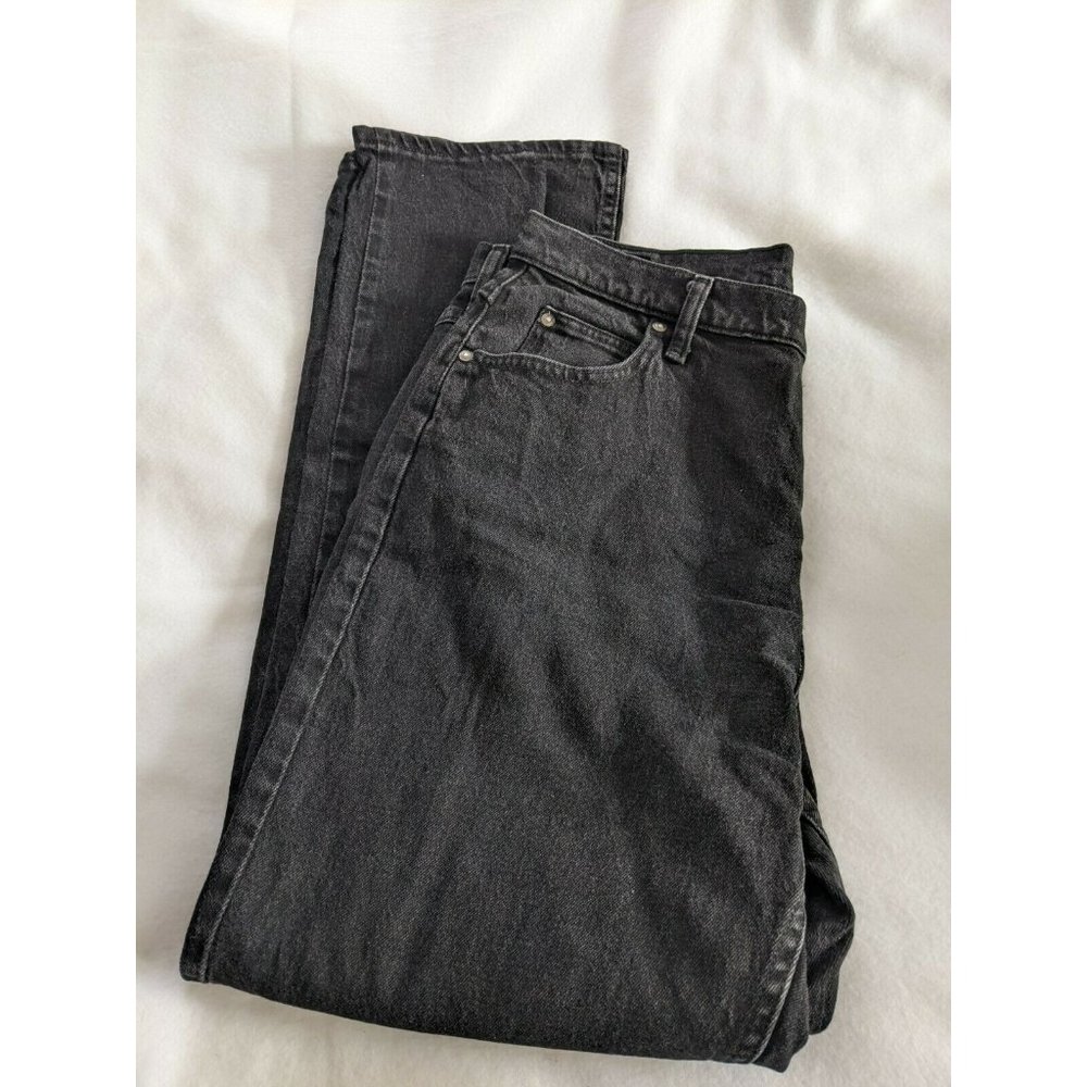 RIDERS by LEE Classic Black Jeans Midrise Bootcut Women's Size 16M  EUC 36x31